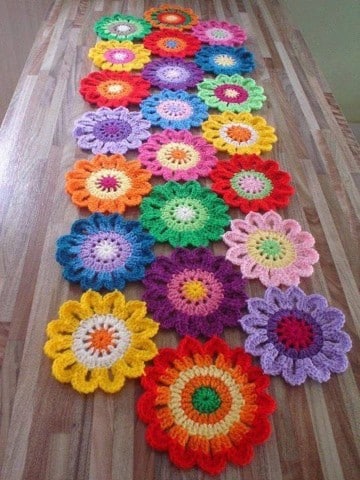 tejido crochet flores paso paso en espanol