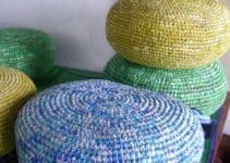 ideas de almohadones reciclados rellenos paso a paso