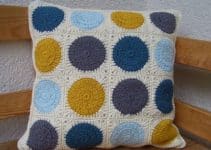 cojines a crochet paso a paso de cuadros y mosaicos