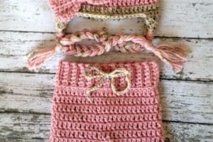 patrones de pantalones tejidos a crochet para dama y bebe