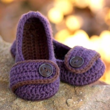 zapatitos para niña tejidos a crochet de niña