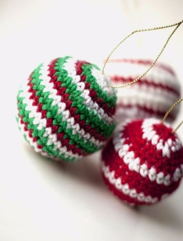 adornos navideños tejidos a crochet con patrones