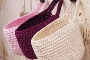aprende como hacer cestas de trapillo para el hogar