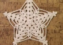 como hacer una estrella de 5 puntas a crochet pasos fáciles