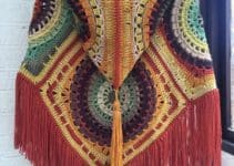 patrones y pasos para hacer tus ponchos tejidos a gancho