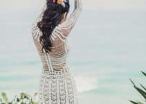 espectaculares vestidos de novia tejidos a crochet