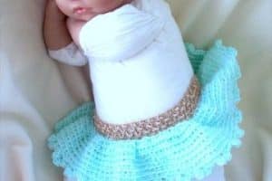 como hacer vestidos para bebe en crochet paso a paso