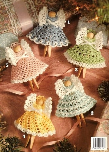 angeles tejidos a crochet gratis