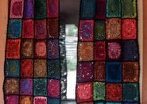 modelos de cortinas tejidas al crochet faciles de tejer