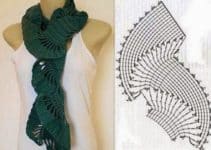 modelos de cuellos tejidos a crochet patrones faciles