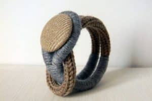 imagenes de pulseras tejidas a crochet faciles de hacer
