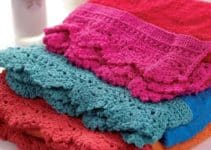 puntillas de crochet para toallas paso a paso y patrones