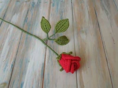 rosas a crochet paso a paso flor