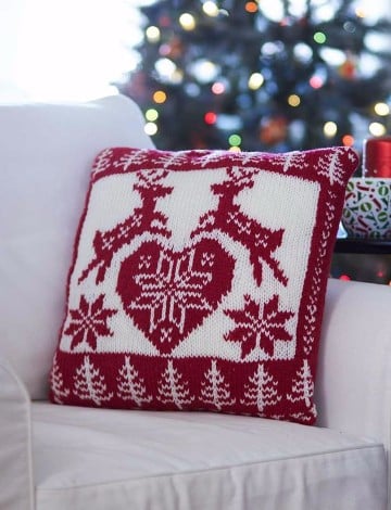 tejidos a crochet navideños cojines