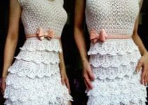 diseños sencillos de blusas tejidas a crochet hermosas