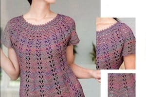 hermosos modelos de blusas tejidas a crochet rusas