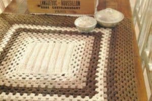 preciosos diseños de manteles a crochet rectangulares