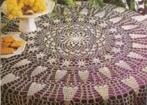 hermosos manteles para mesas redondas tejidos a crochet