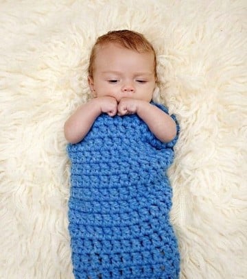 puntos de crochet para mantas de bebe