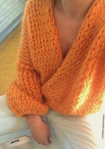 sweaters a crochet dama