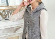 las mejores ideas de chalecos tejidos a crochet utilisima