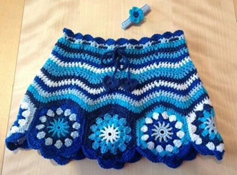 faldas tejidas para niña crochet (1)
