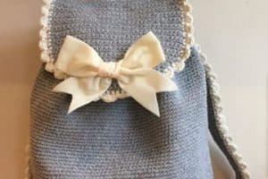 patrones de mochilas tejidas a crochet para niñas