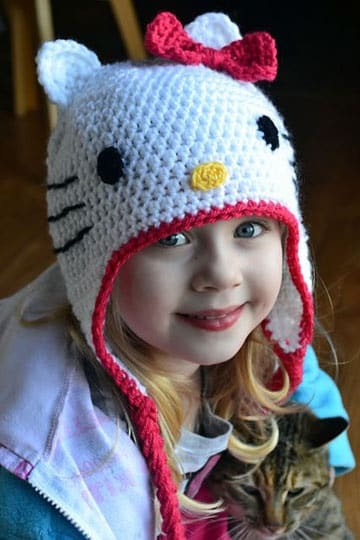 sombreros tejidos para niña crochet