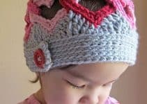elabora los más tiernos sombreros tejidos para niña