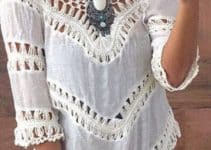 bellas blusas campesinas modernas para todos los gustos