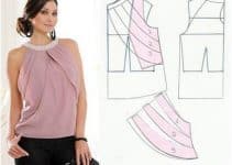 sencillos y modernos patrones de blusas para damas