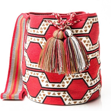 mochilas wayuu para mujer con moños