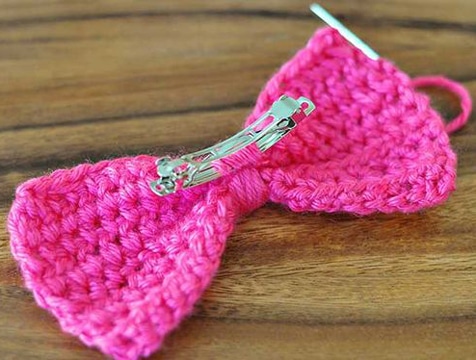 moños tejidos a crochet facil
