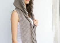  las bufandas tejidas a crochet de hoy: multiusos y fashion