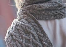 diseños para todos en puntos de crochet para bufandas