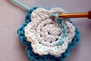 escarapelas tejidas al crochet tutorial