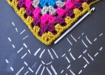 mira como hacer cuadrados a crochet para tus creaciones