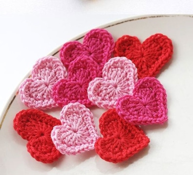 como hacer un corazon a crochet ideas colores