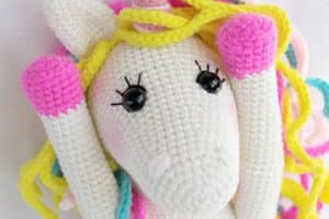unicornios tejidos a crochet super lindos