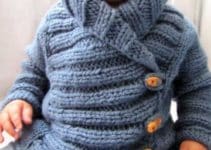 diseños actuales y calientitos de chompas de lana para niños
