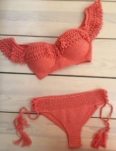 como hacer bikinis a crochet 2016