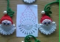 los adornos navideños a crochet paso a paso hacen diferencia