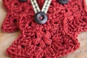 bellos adornos tejidos navideños a crochet para decorar