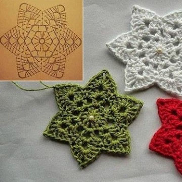 adornos navideños a crochet patrones ideas