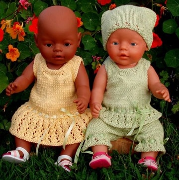 como hacer ropa para muñecas bebes niño y niña