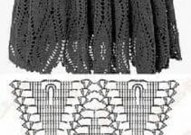 patrones y diseños de faldas tejidas a gancho a la moda