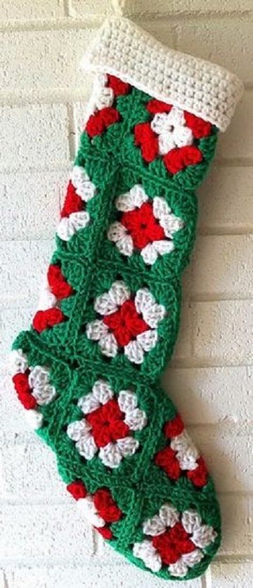figuras navideñas tejidas a crochet botas