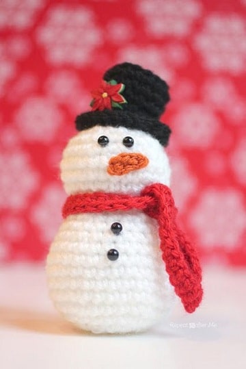 muñeco de nieve tejido a crochet ideas