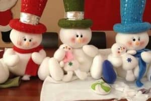 aprende a hacer muñecos navideños paso a paso para decorar