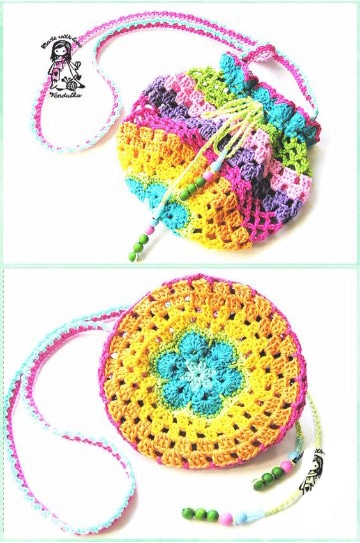 como hacer carteras tejidas a crochet 2017